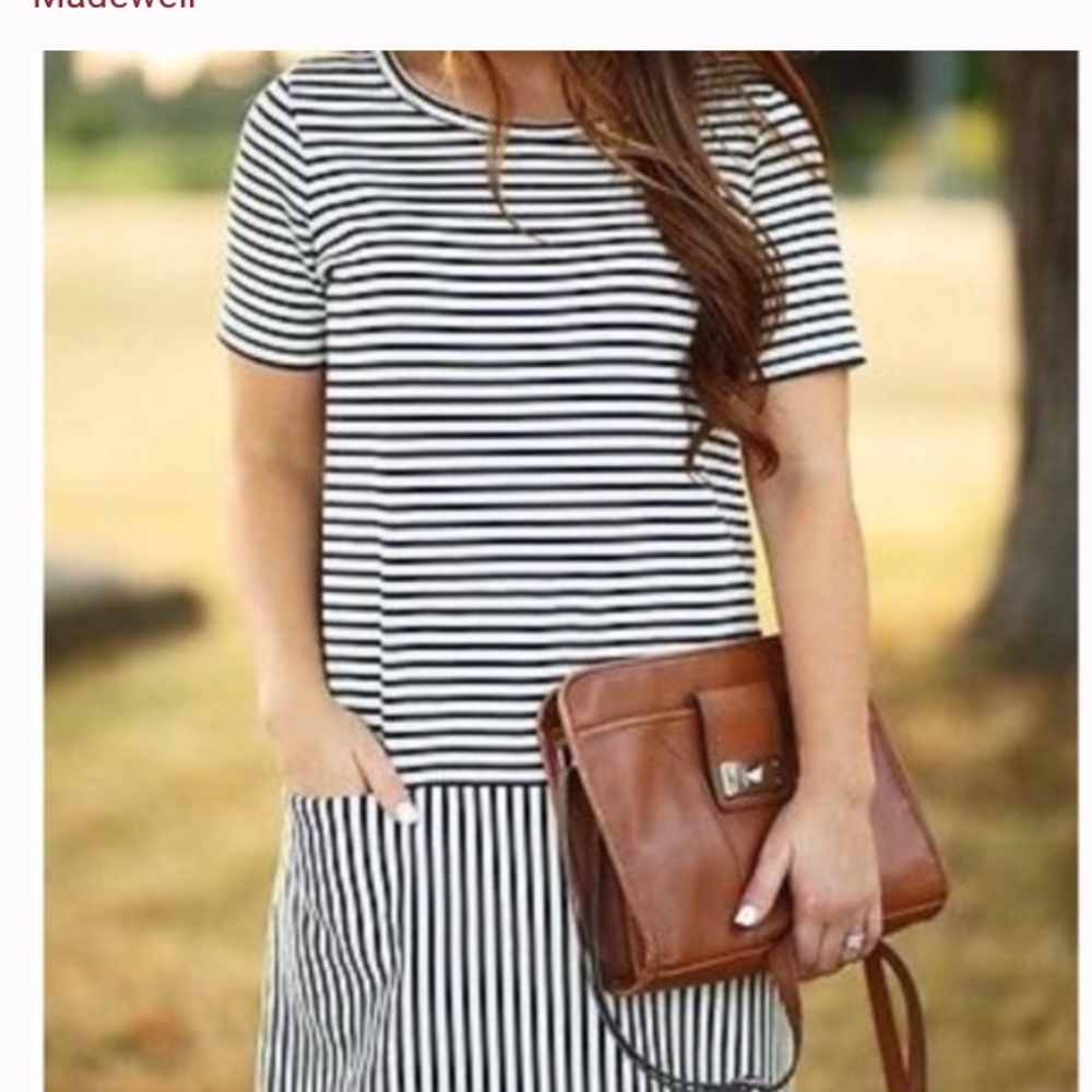 Super cute t-shirt dress!